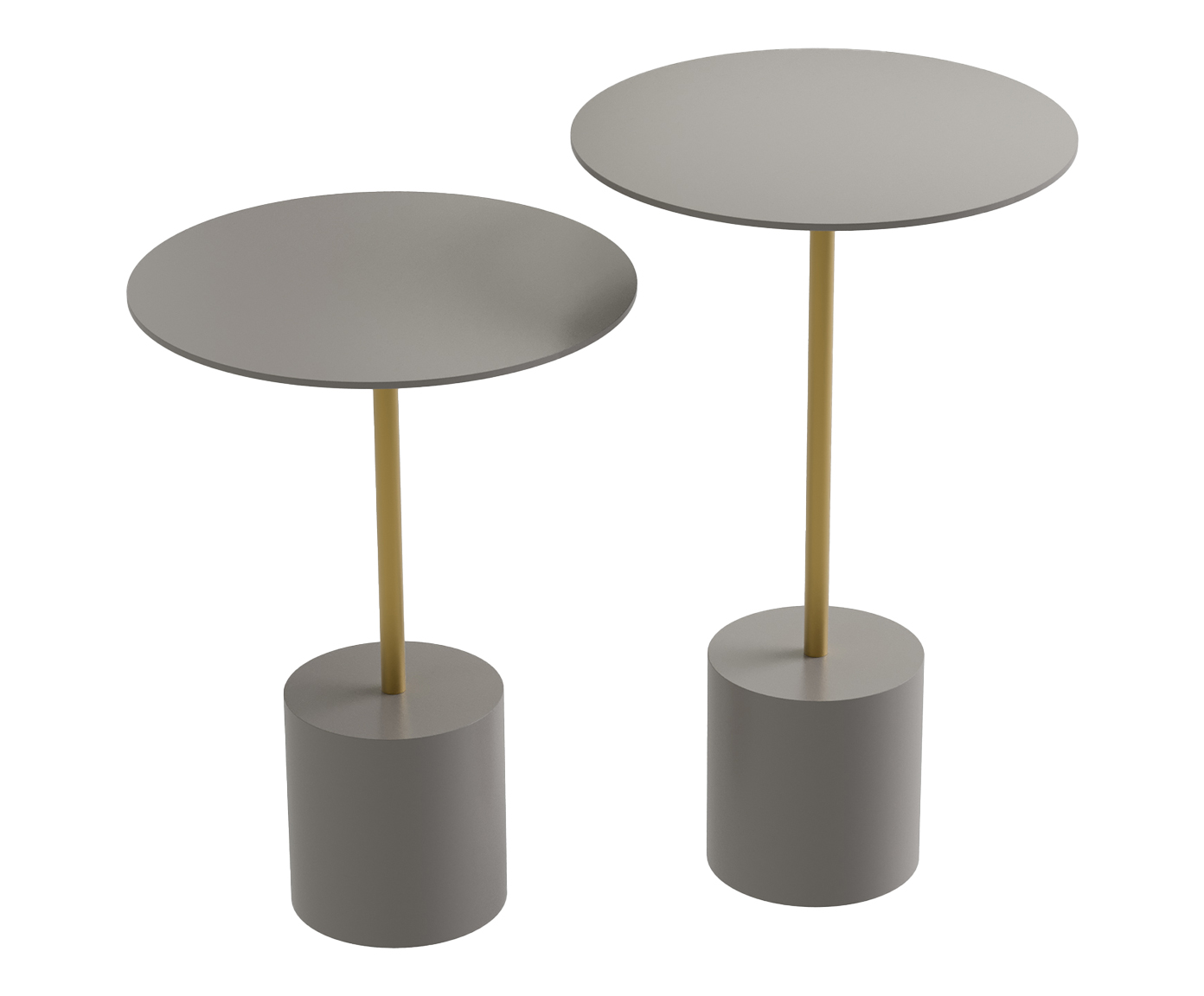 Conjunto Mesa de Canto Parma Fendy - image 0