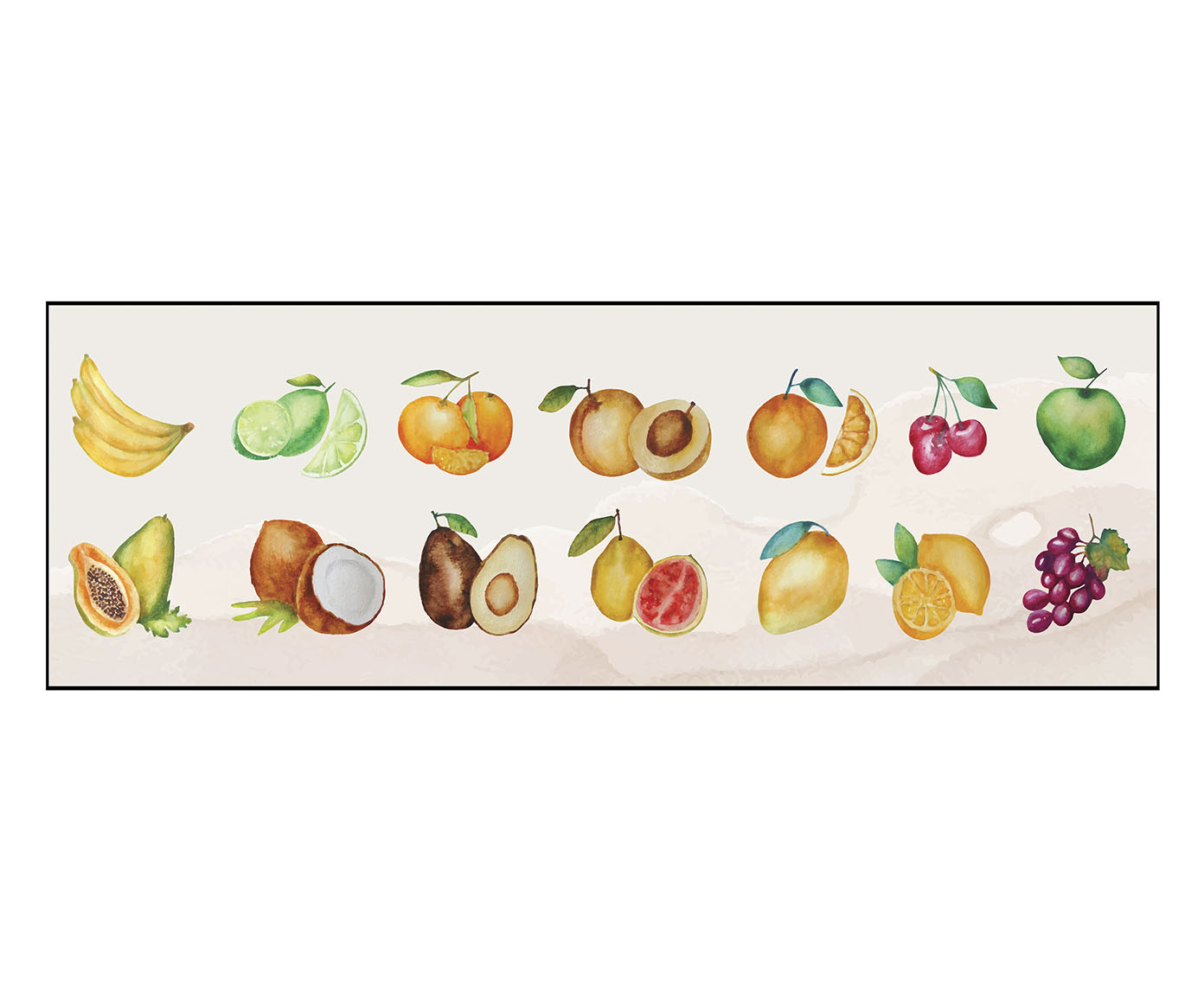 Passadeira para Cozinha Fruits image number 0