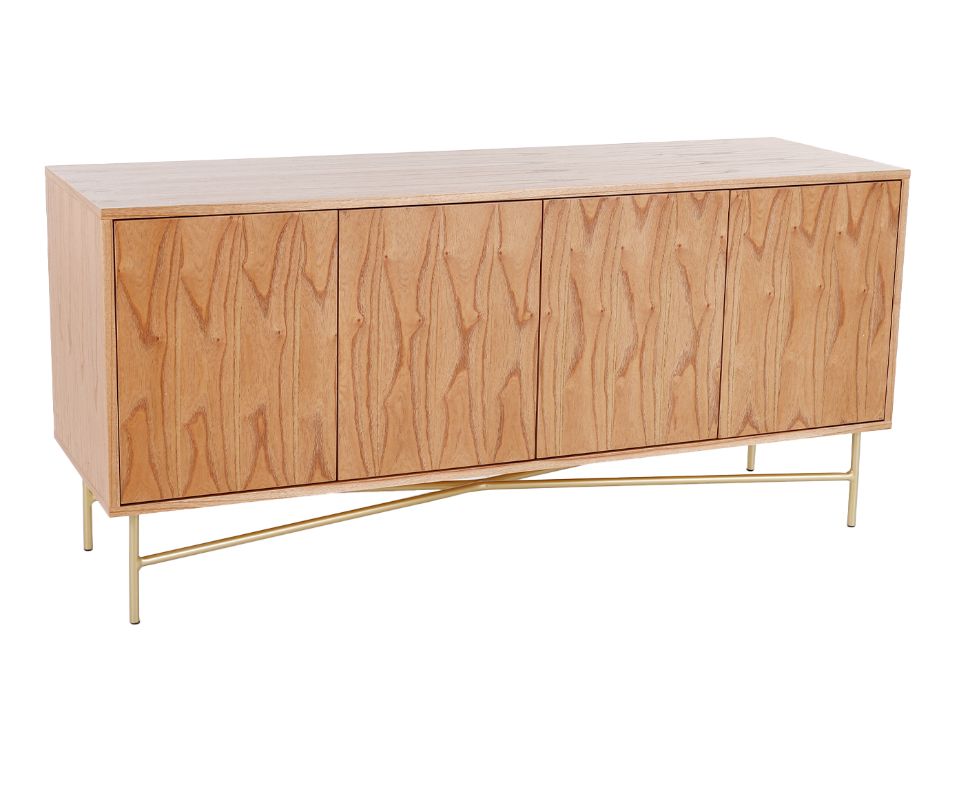 Buffet Cherry Castanho e Dourado image number 0