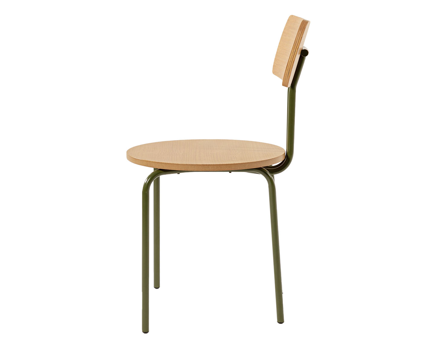 Cadeira Jade Verde Musgo e Off White image number 9