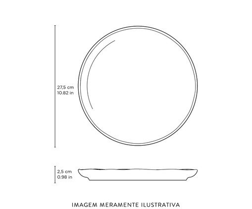 Jogo de Pratos Raso image number 5