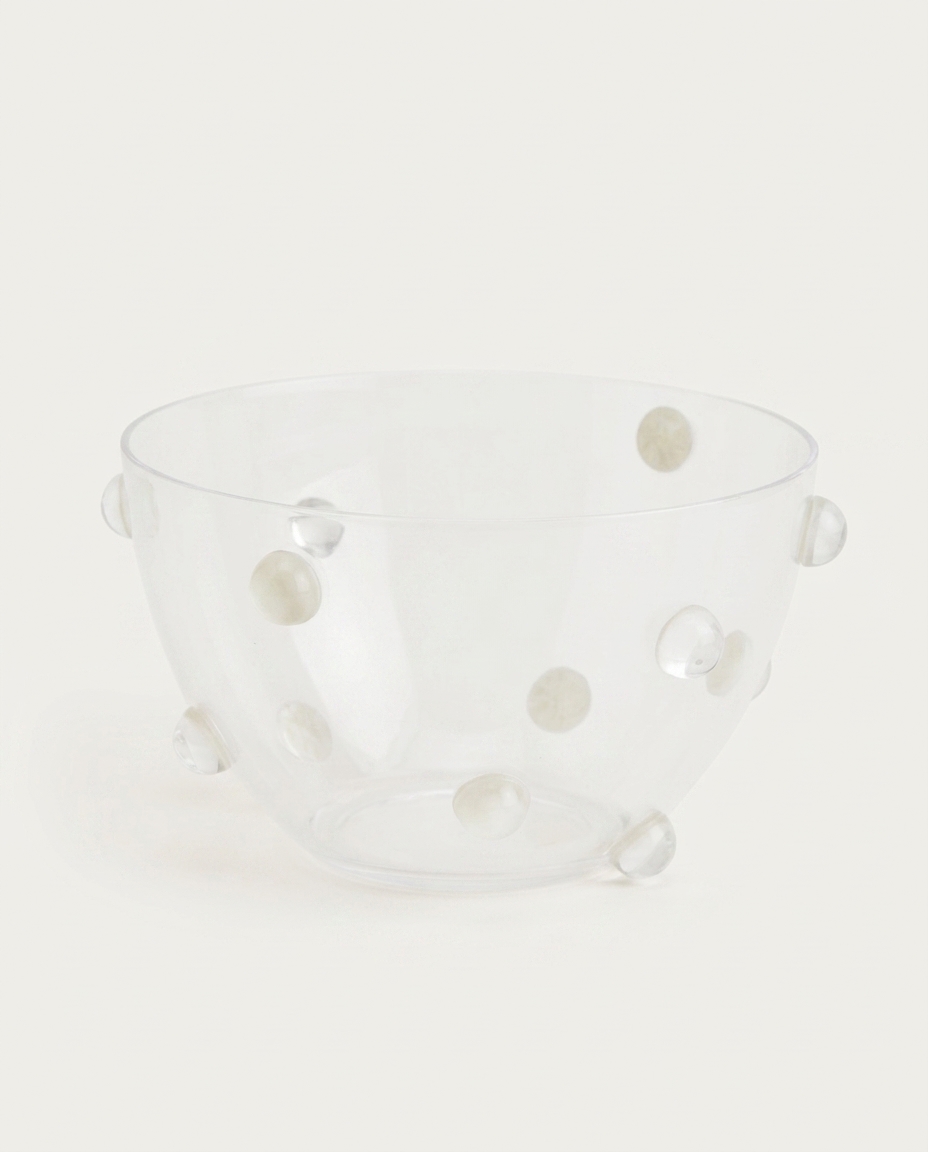 Pipoqueira Acrilica 3D Off White Grande image number 2