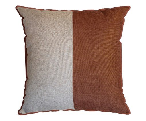 Capa para Almofada Rustic Linen com Recorte e Cordone - image 0