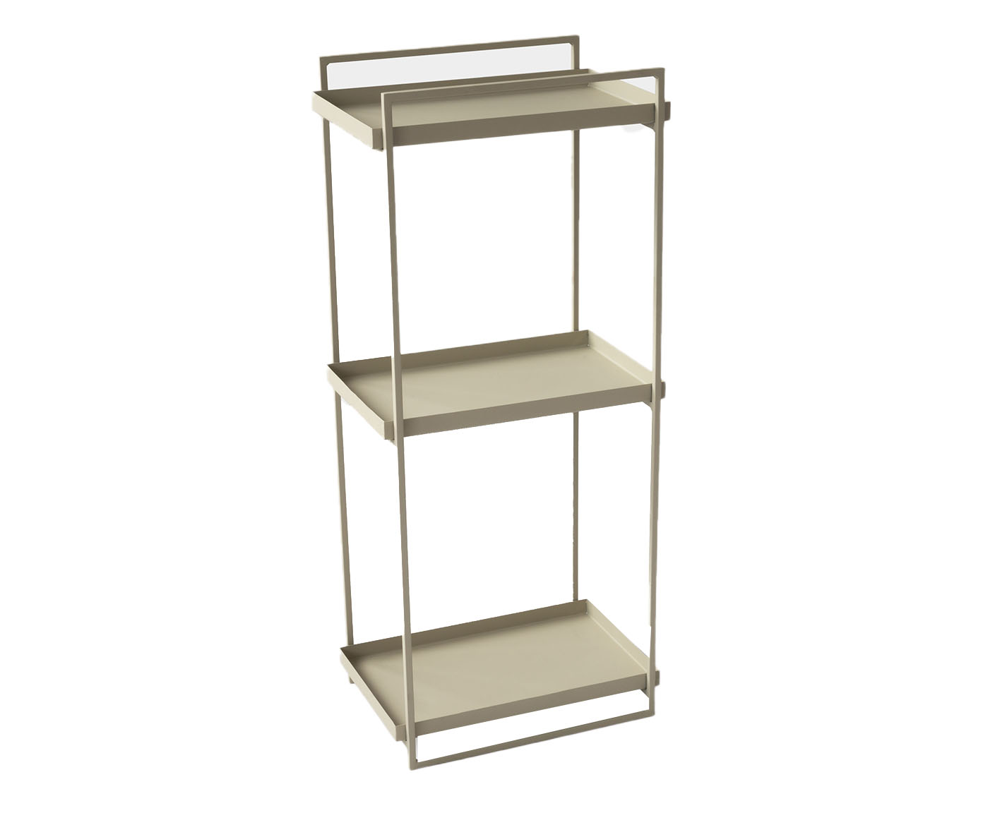 Estante Tripla Wire Taupe image number 0