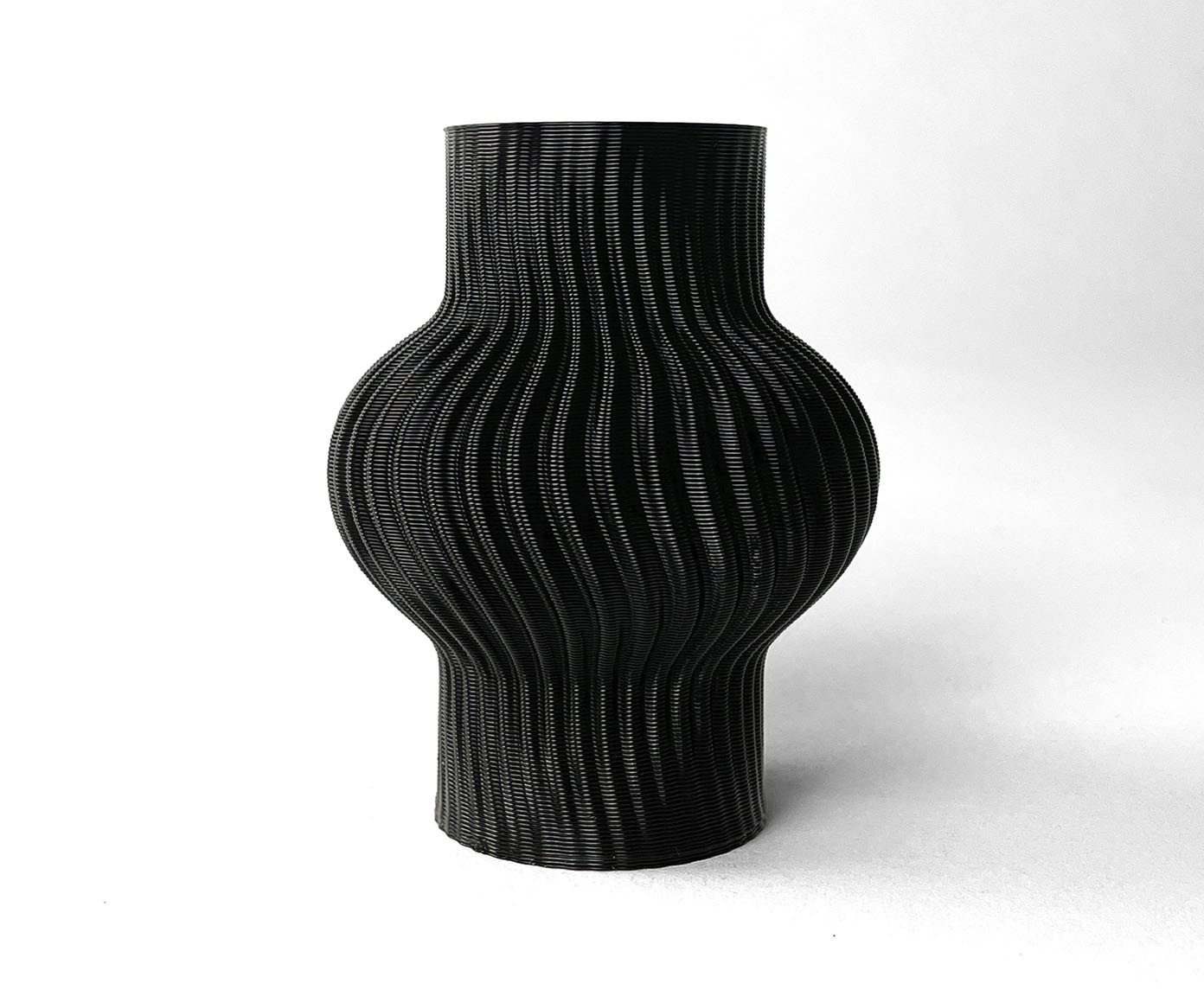 Mini Vaso Onda 1 Preto image number 1