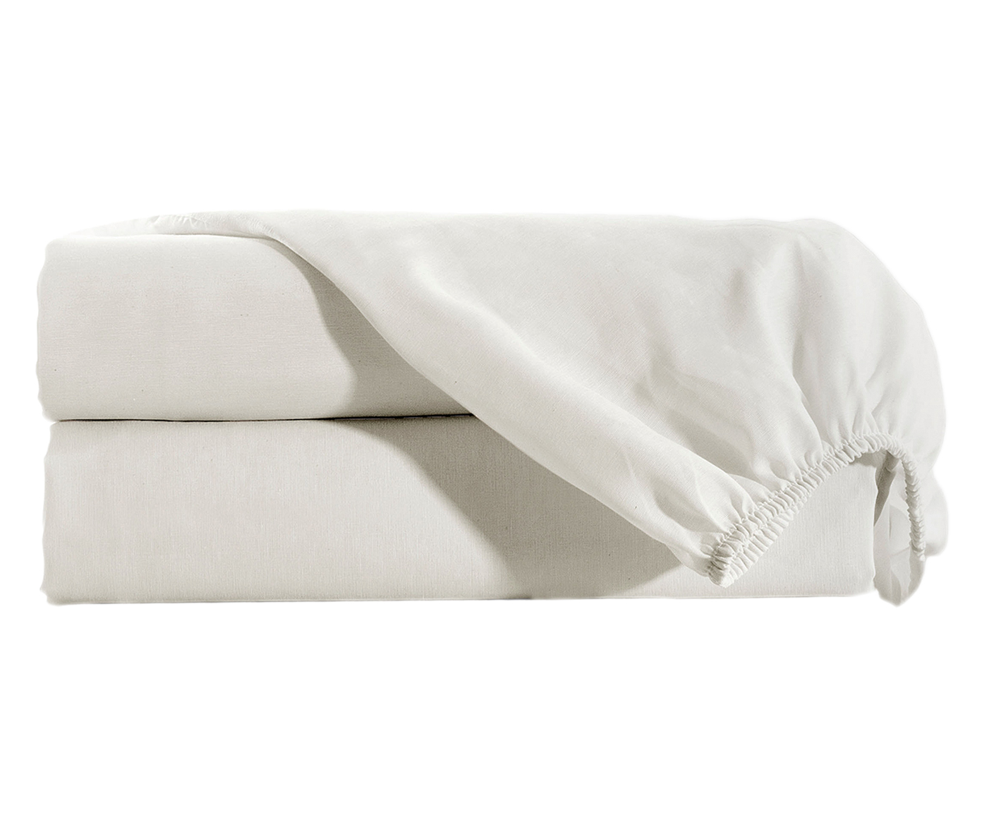 Len&ccedil;ol Inferior Naturalle Solid Branco 180G/M&sup2; image number 0