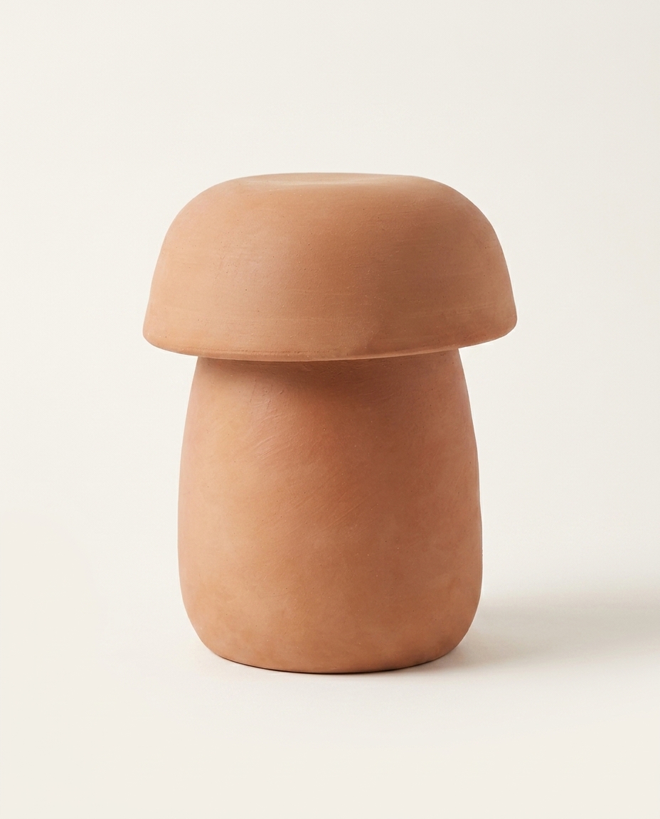 Adorno Cogumelo Terracota - G image number 2