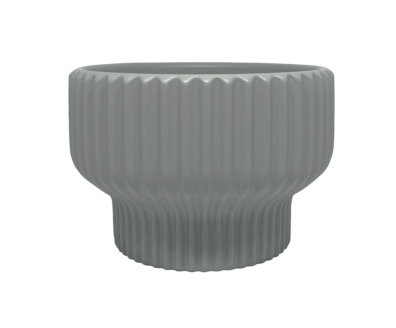 Vaso Modern Stripes Cinza image number 0