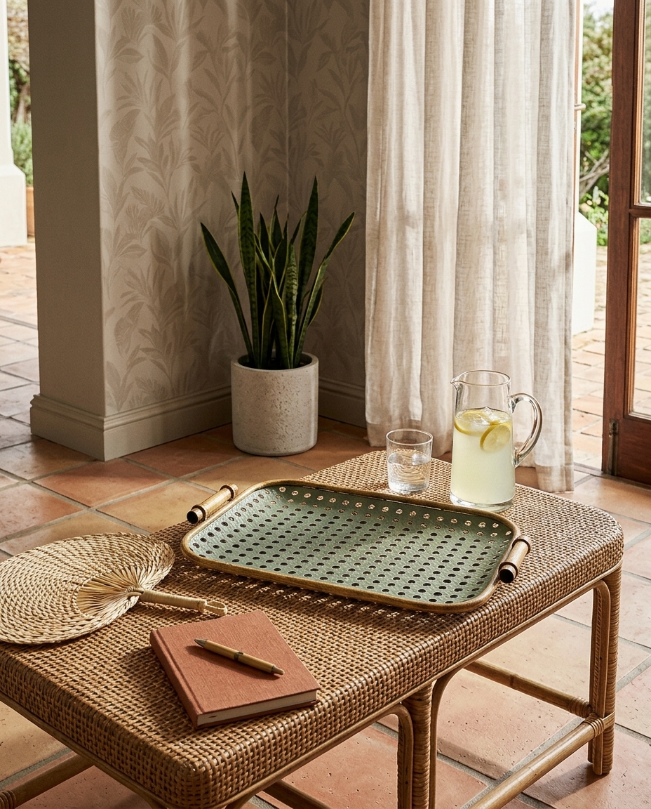 Bandeja Nespoli Marrom e Verde image number 3