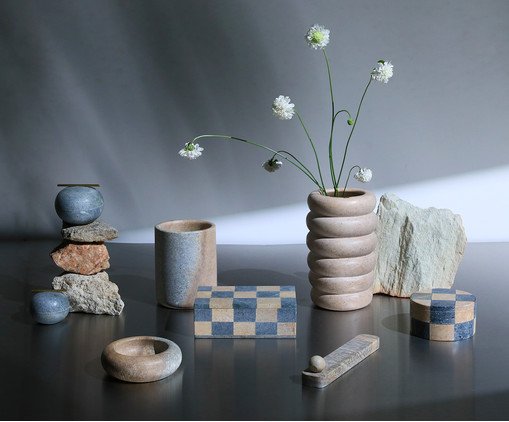 Caixa Decorativa em Pedra Sab&atilde;o Tiradentes - image 1
