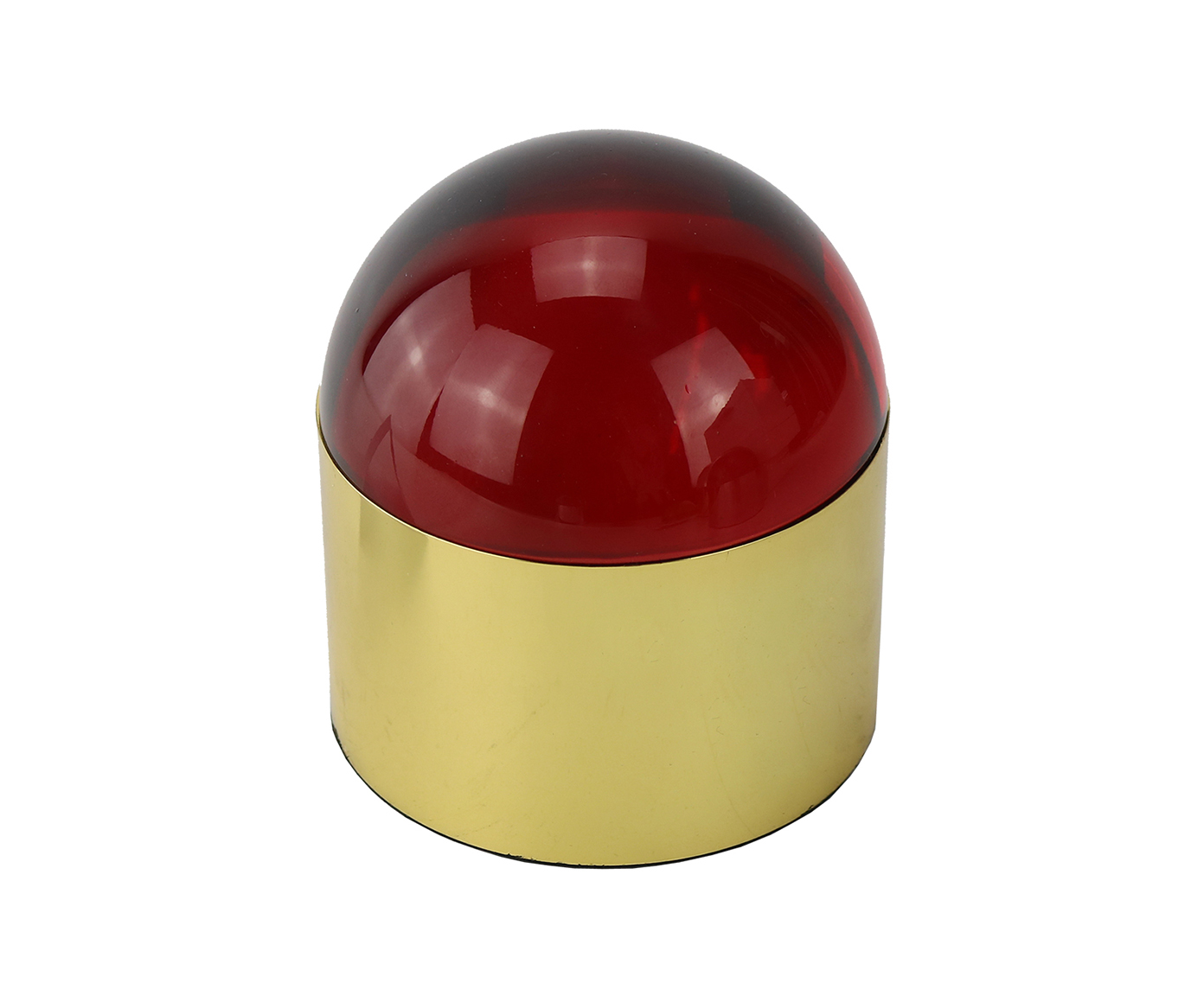 Adorno em Cristal Veronica Vermelho image number 0