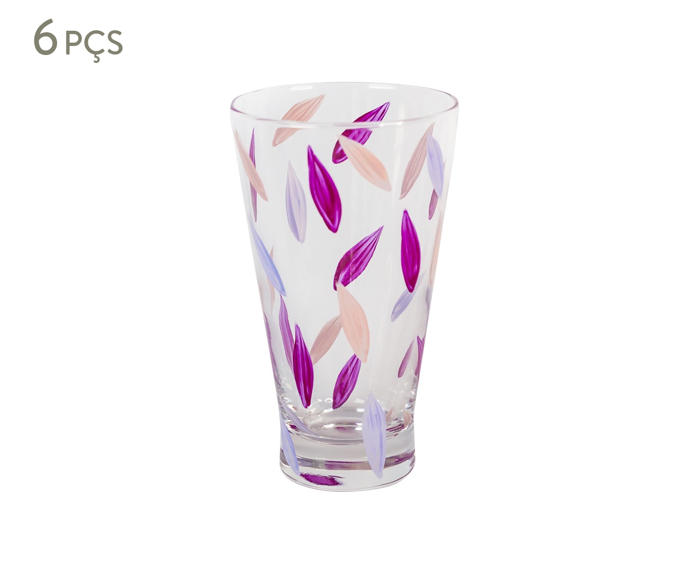 Jogo de Copos Nature Magenta image number 0