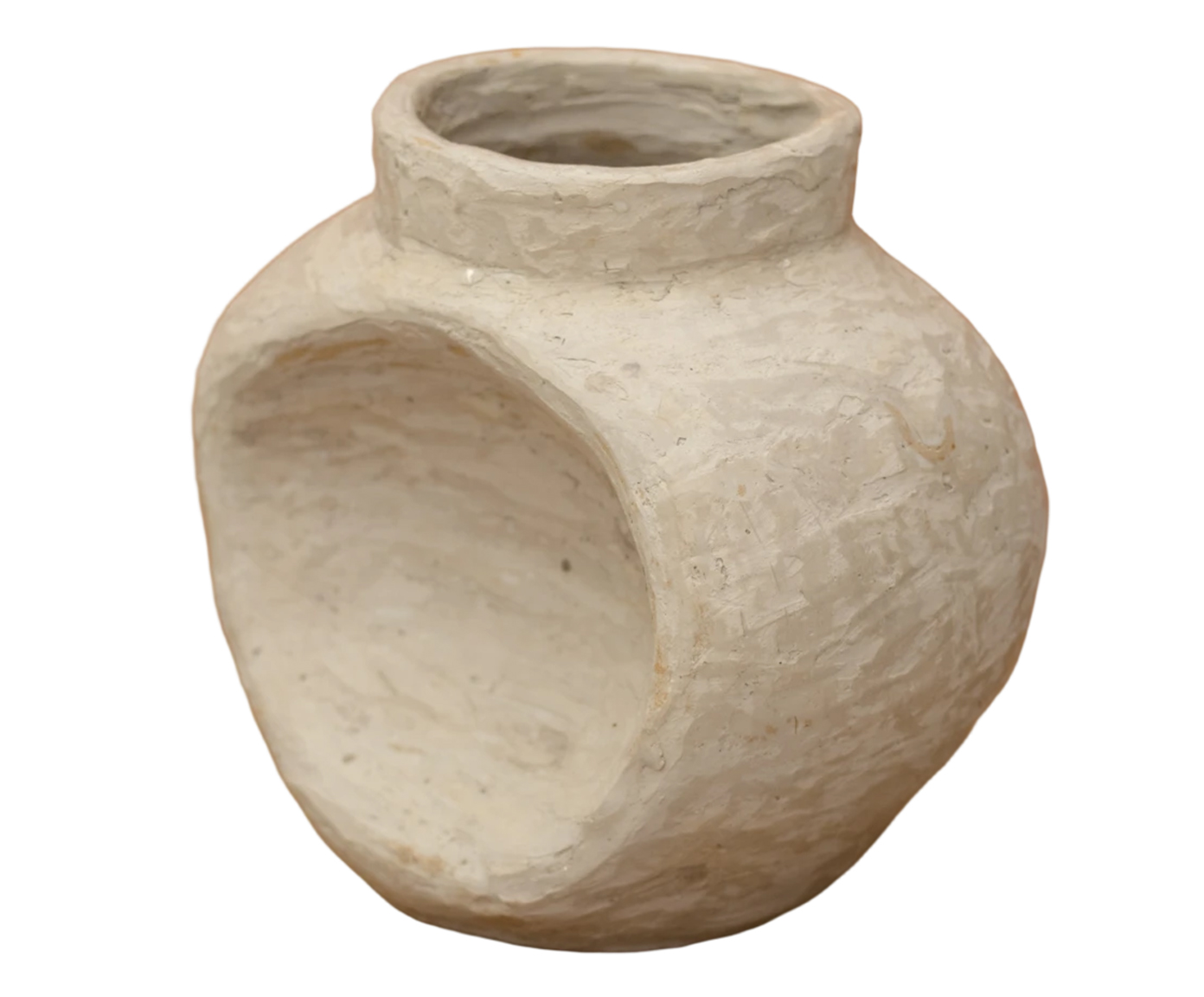 Vaso Amassado Cinza image number 0