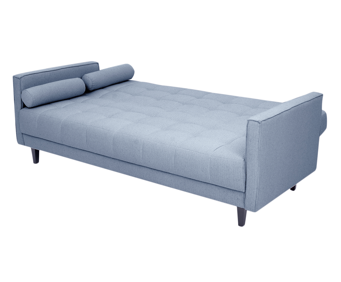 Sof&aacute; Cama Brooklyn Listrado Azul image number 11