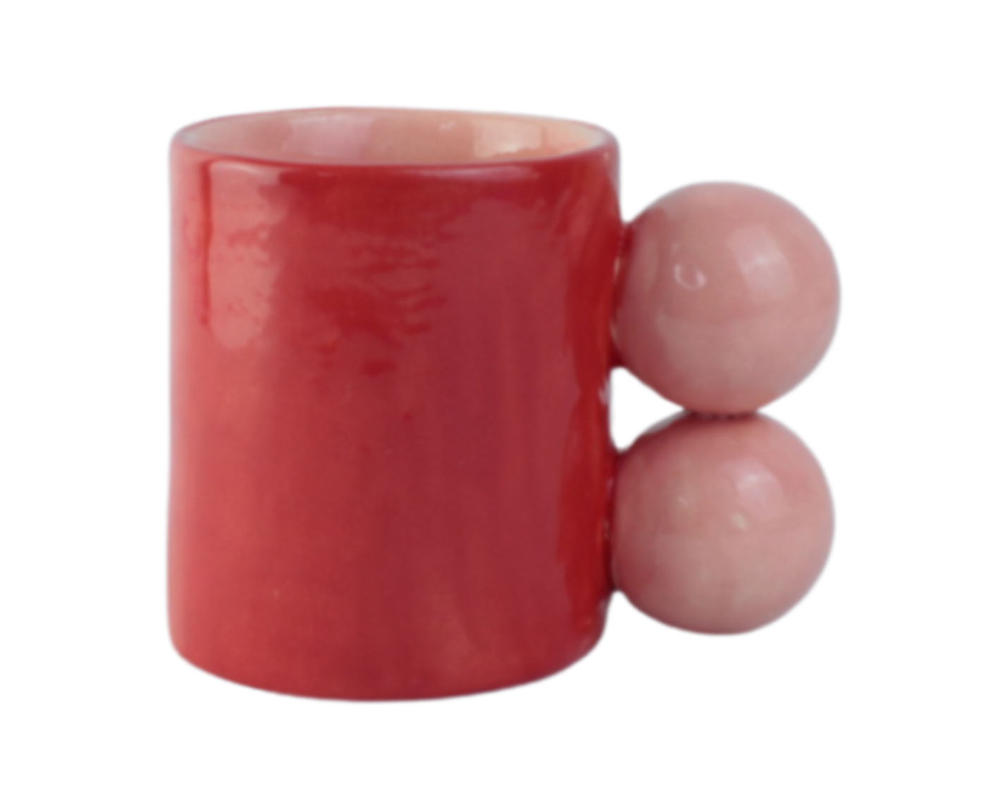 Canequinha Double Vermelha e Rosa Chiclete image number 0