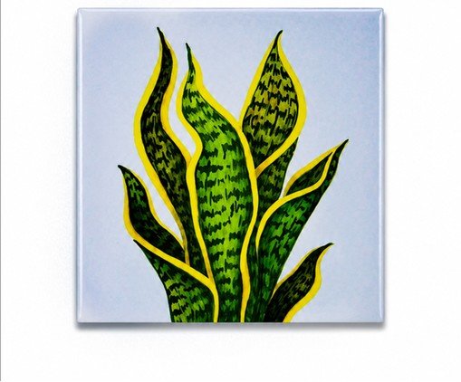 Mini Azulejo Decorativo Espada de Ians&acirc; image number 0