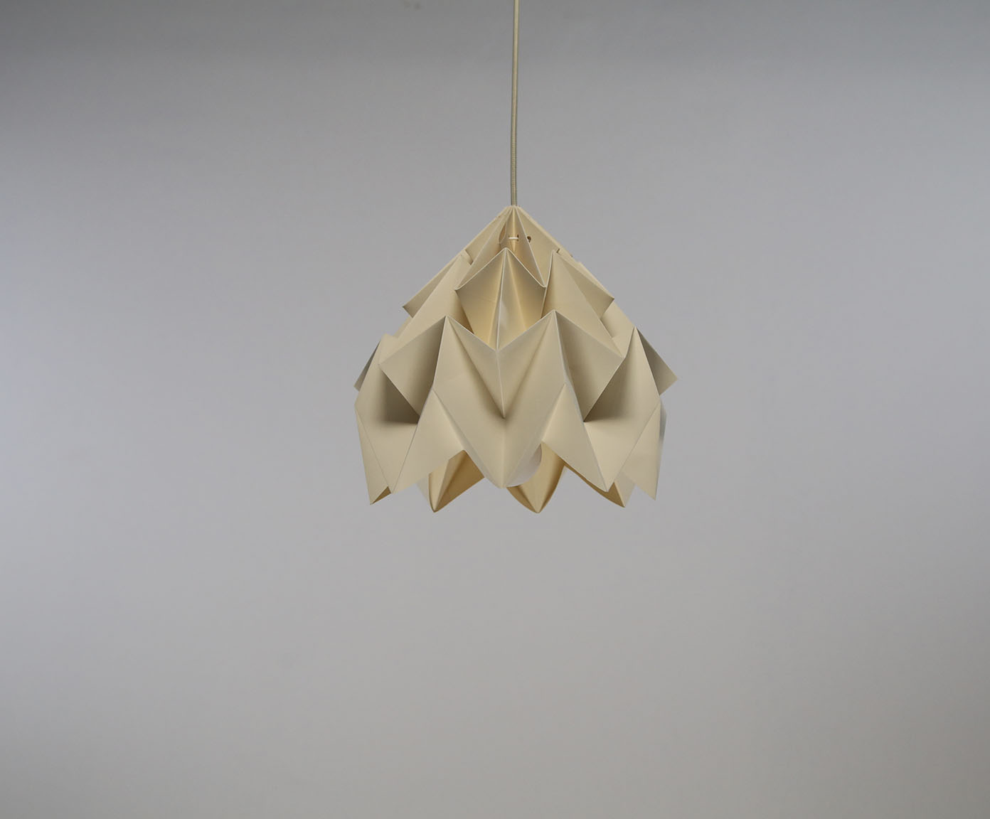 Lumin&aacute;ria Origami Gaia Marfim image number 2