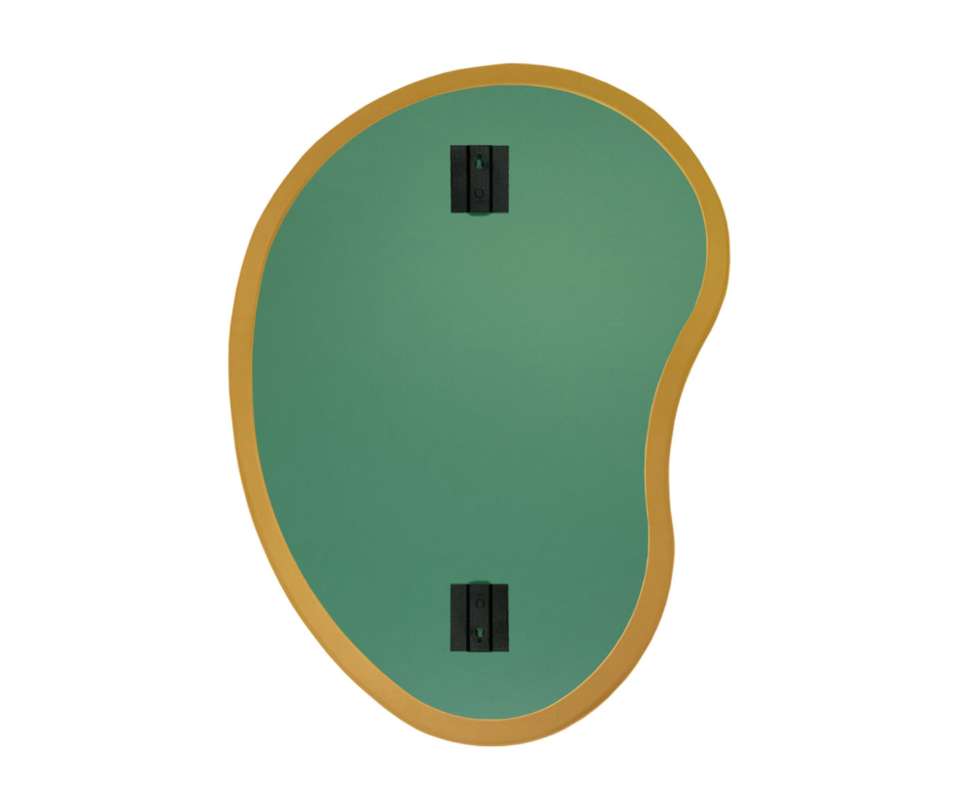 Espelho de Parede Org&acirc;nico Egg Dourado image number 2