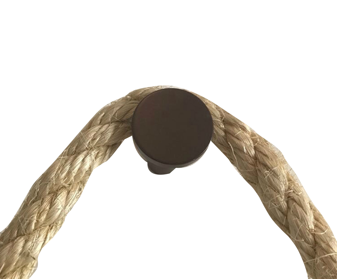 Espelho Adnet Rope com Al&ccedil;a em Sisal Marrom image number 2