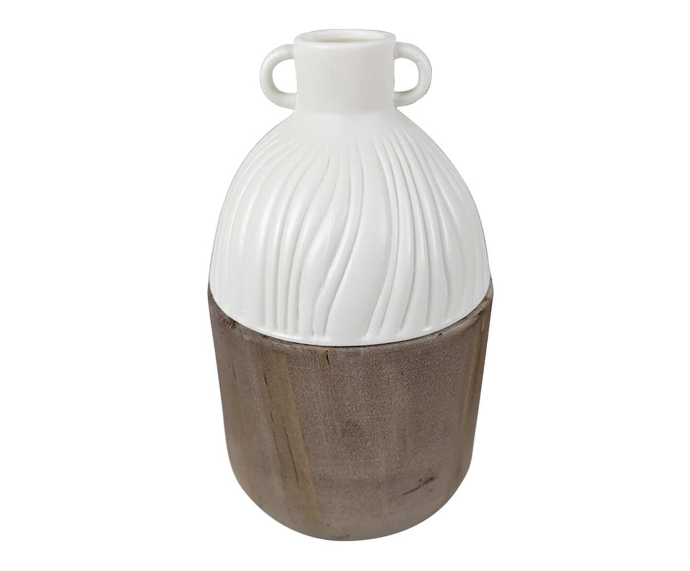 Vaso Decorativo Visages Branco - image 0