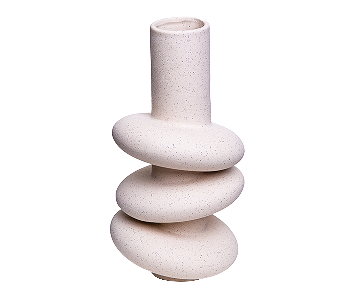 Vaso Espiral Bege Areia image number 0