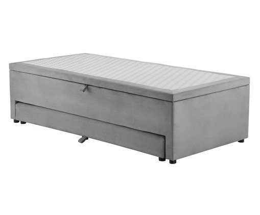 Cama Box Ba&uacute; 3 em 1 - Cinza - image 0