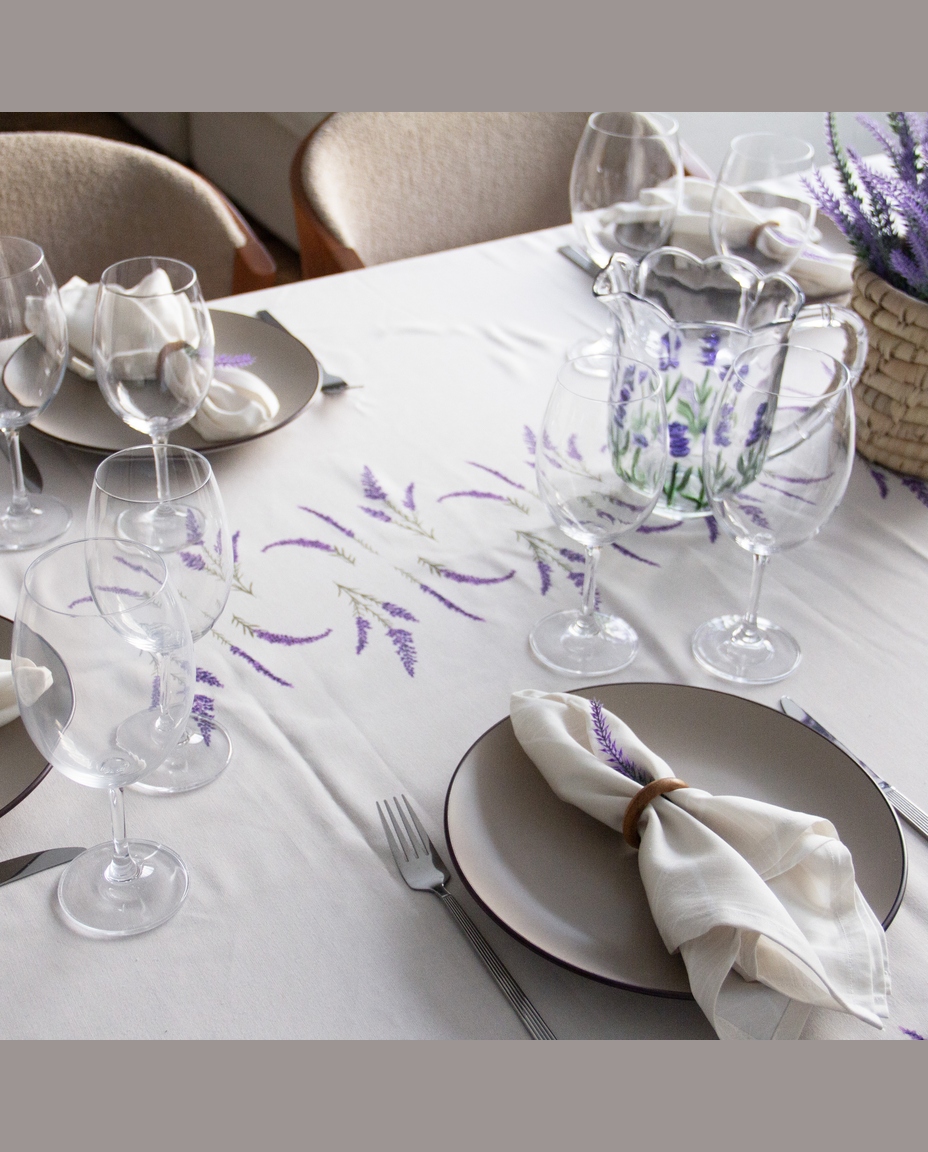 Toalha de Mesa Retangular Lavanda Provence image number 2