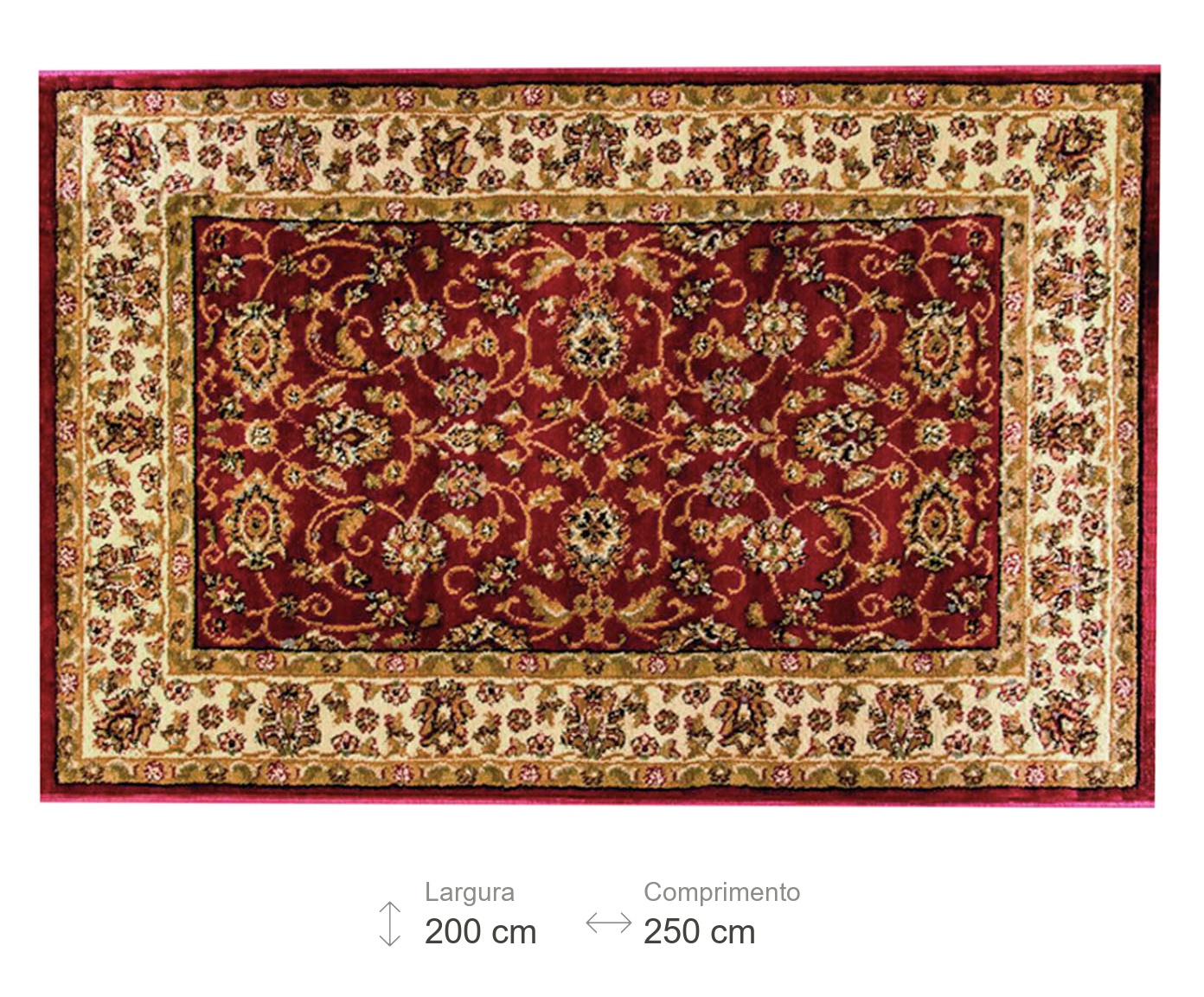 Tapete Turco Royalt Red image number 1