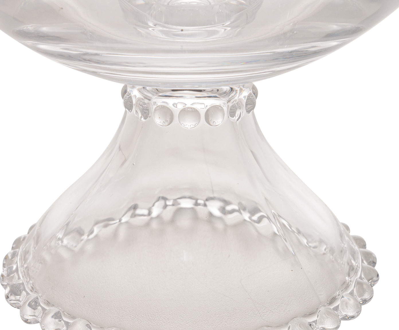 Saladeira com P&eacute; Pearl - Transparente image number 4