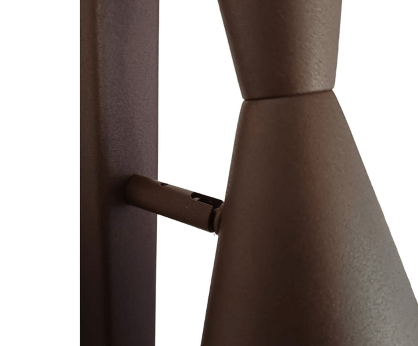 Lumin&aacute;ria Trilho de Parede Lotti Marrom Corten image number 2