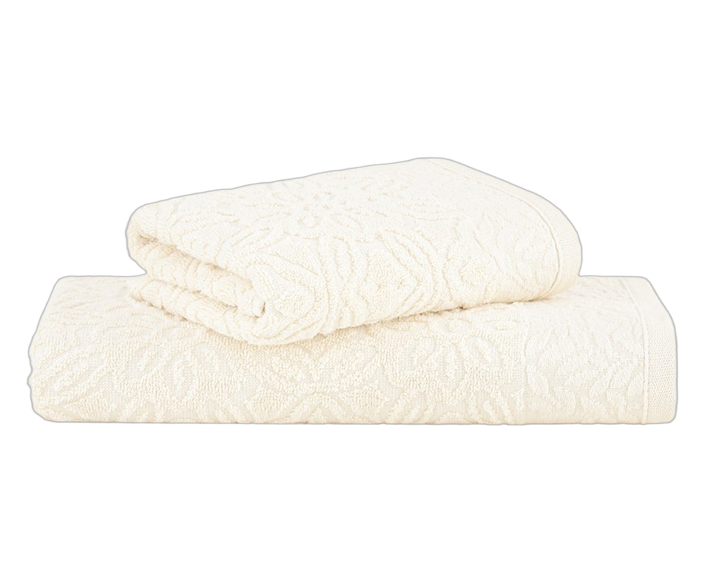 Jogo de Toalhas Floralis Extra Soft Armeria Cru image number 0