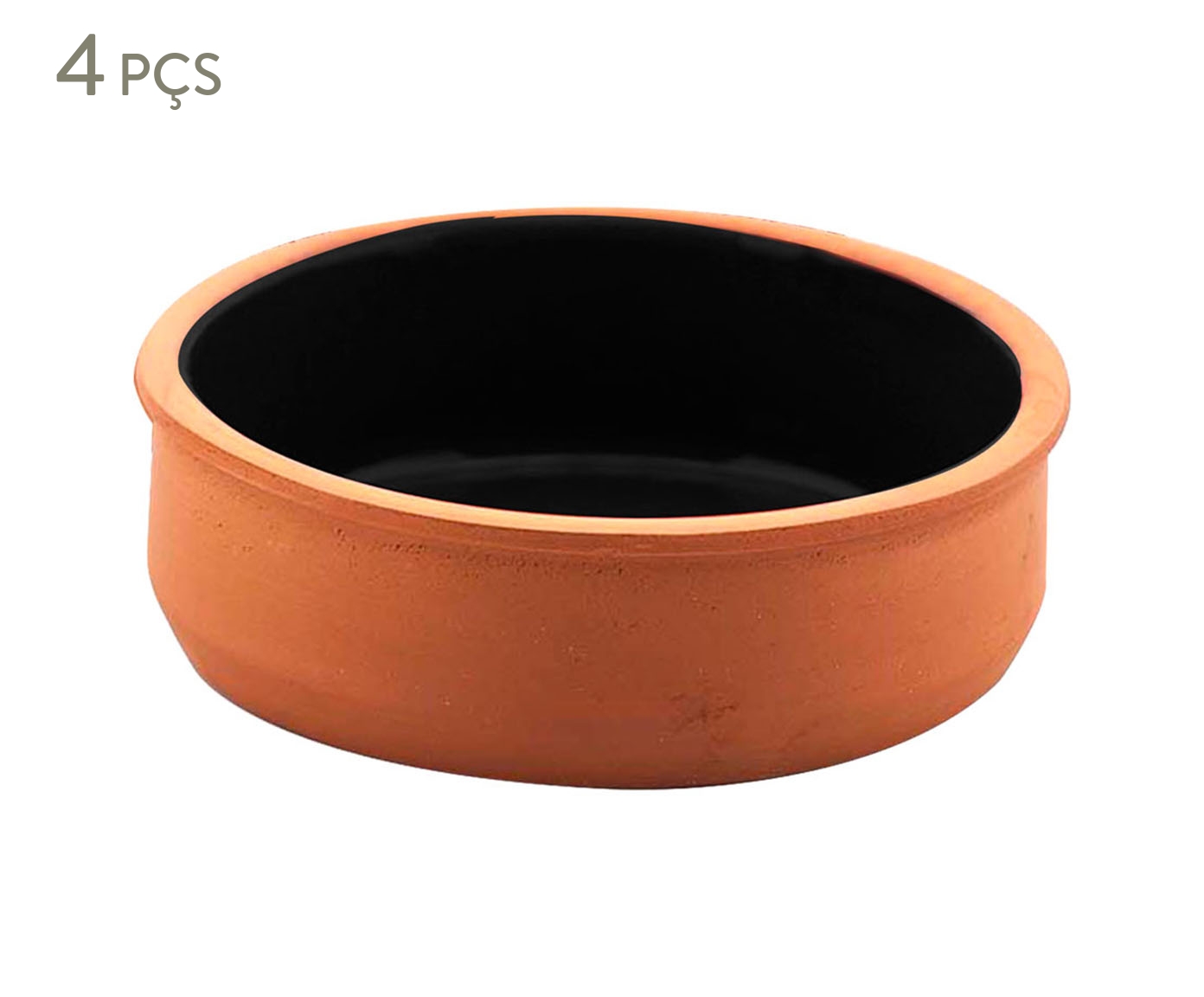 Jogo de Bowls em Cer&acirc;micaaldeia ll Preto image number 0
