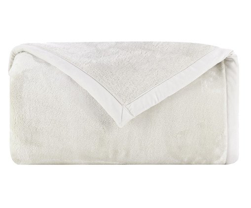 Cobertor Branco Soft Luxo image number 0