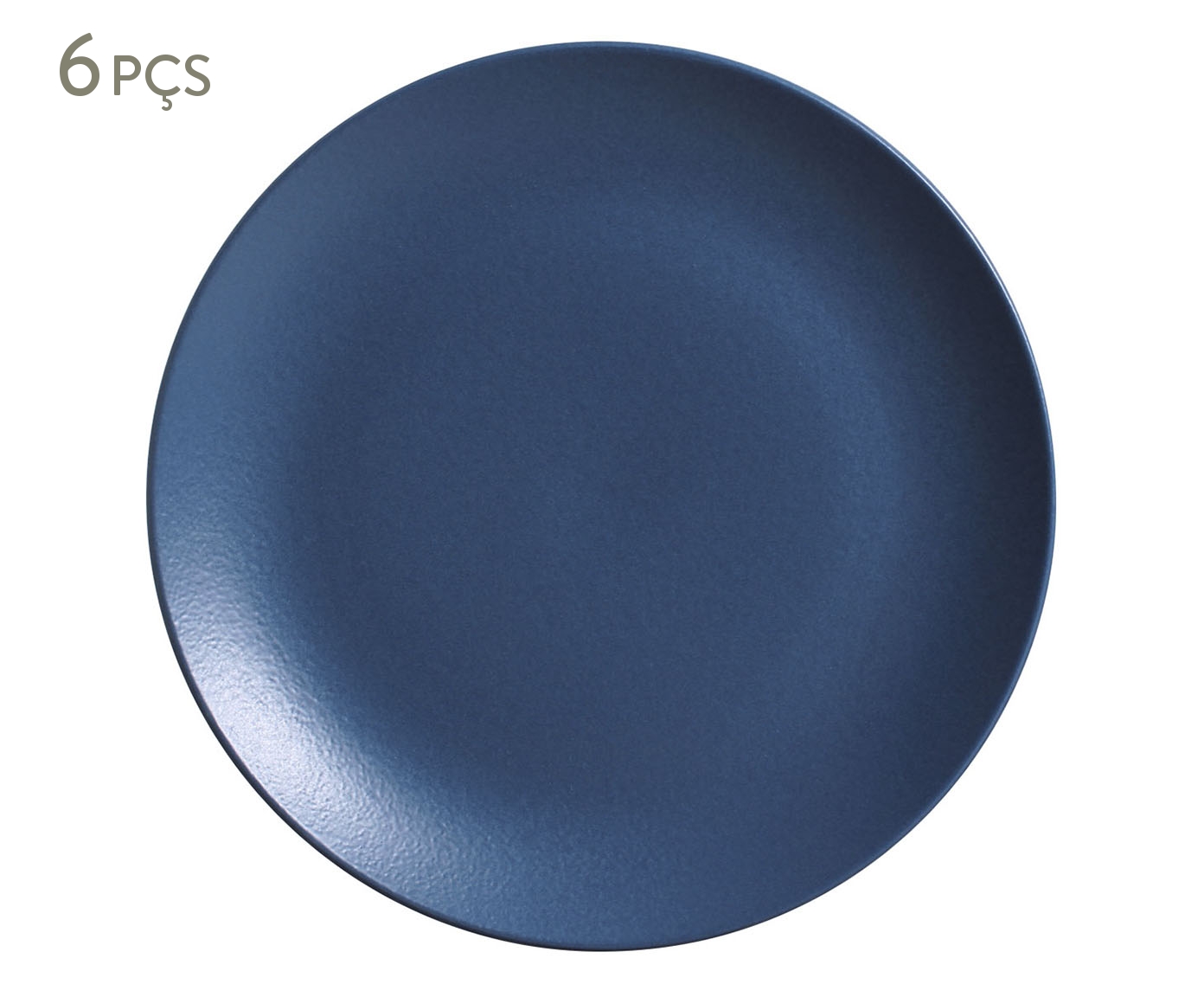 Jogo de Pratos Raso Coup Stoneware Boreal Azul image number 0
