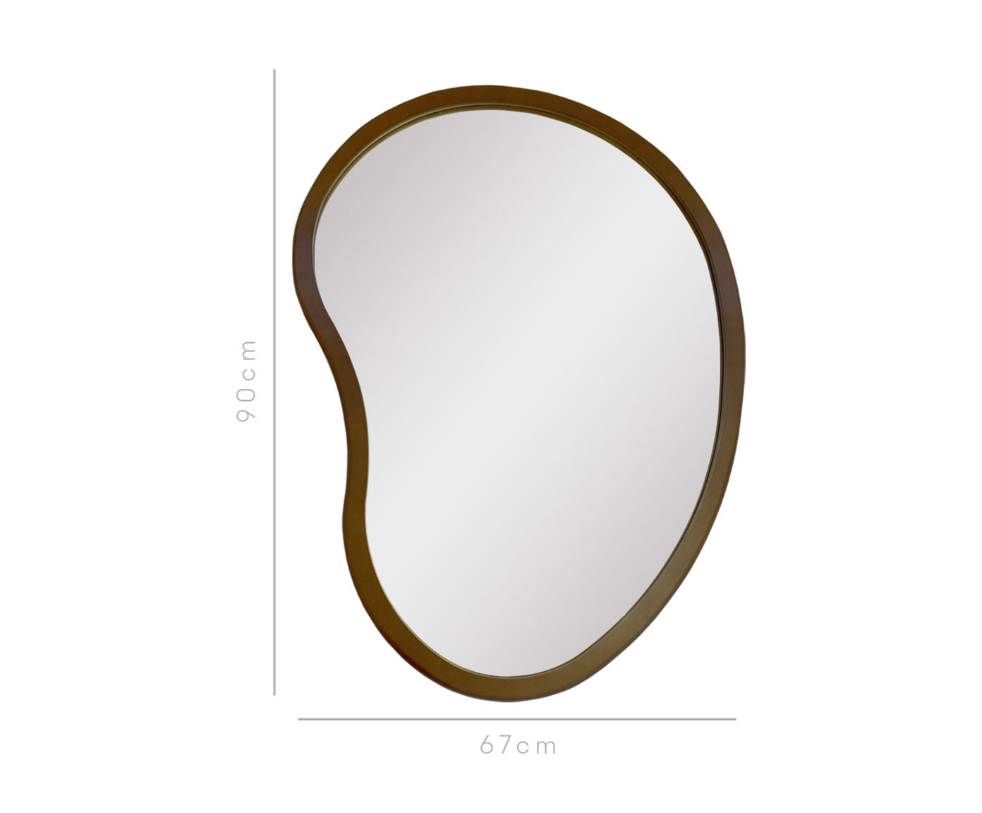 Espelho de Parede Org&acirc;nico Egg Freij&oacute; image number 3