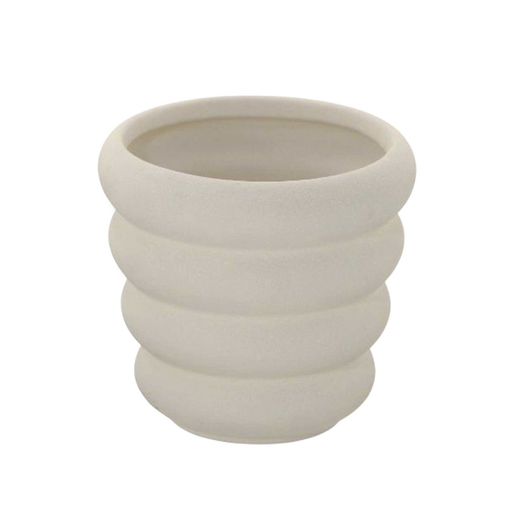 Cachepot Decorativo Off White image number 0