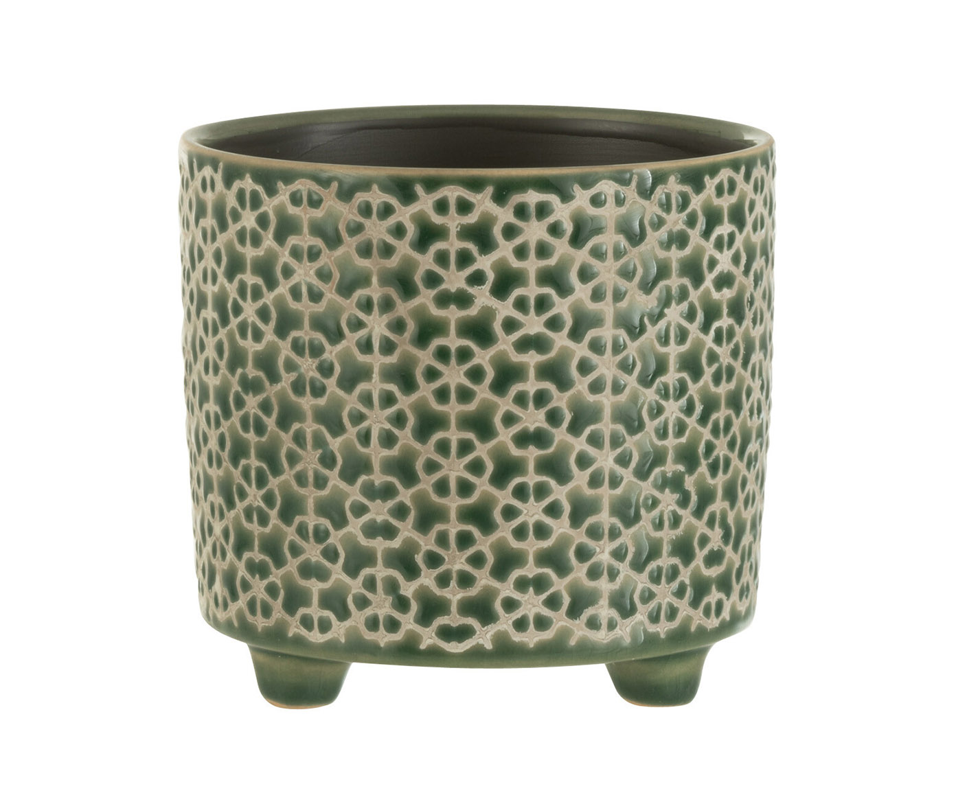 Cachepot Flower Verde - image 0