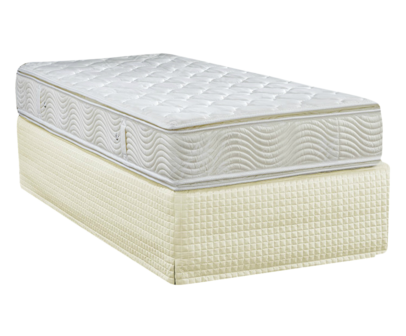 Saia para Cama Box Max Pastilha Palha image number 2