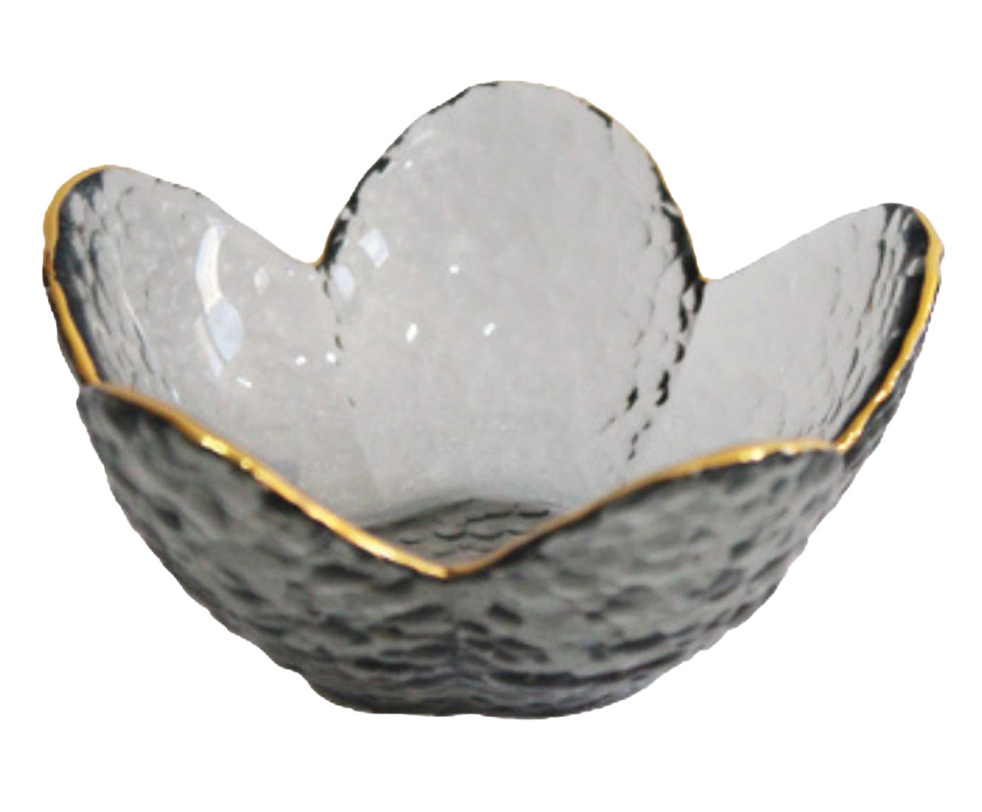 Porta-Vela Brisa Cinza Flor Dourado - image 0