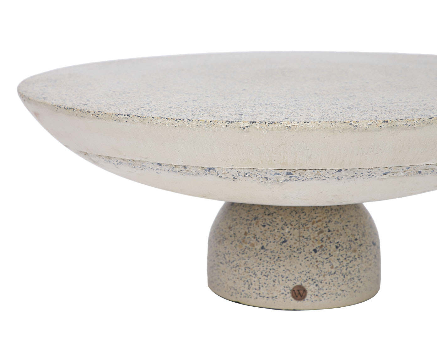 Mesa de Centro M&eacute;dia Brut em Granilite -  Branco image number 5