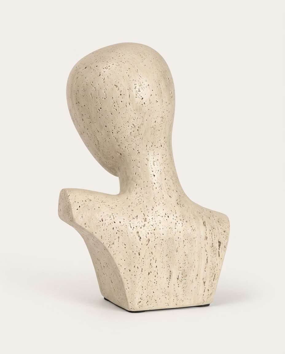 Escultura Busto Bege - image 1