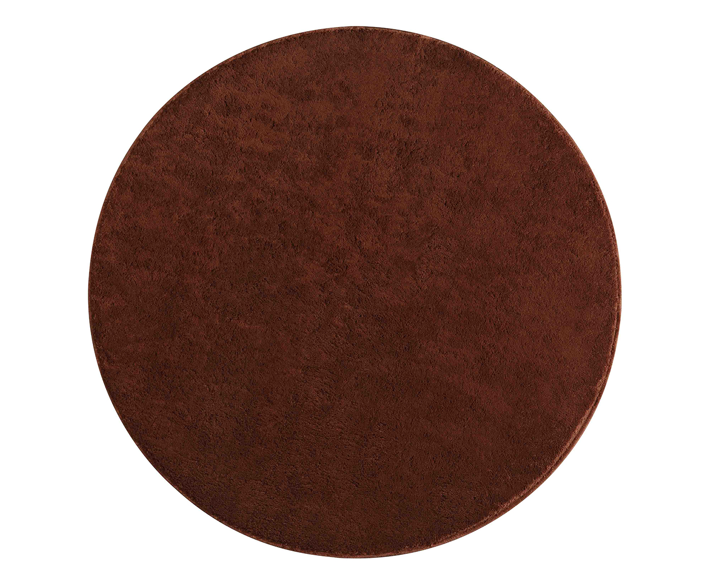 Tapete Shaggy Redondo Smooth Castor image number 1