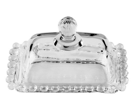 Manteigueira em Cristal Pearl image number 0