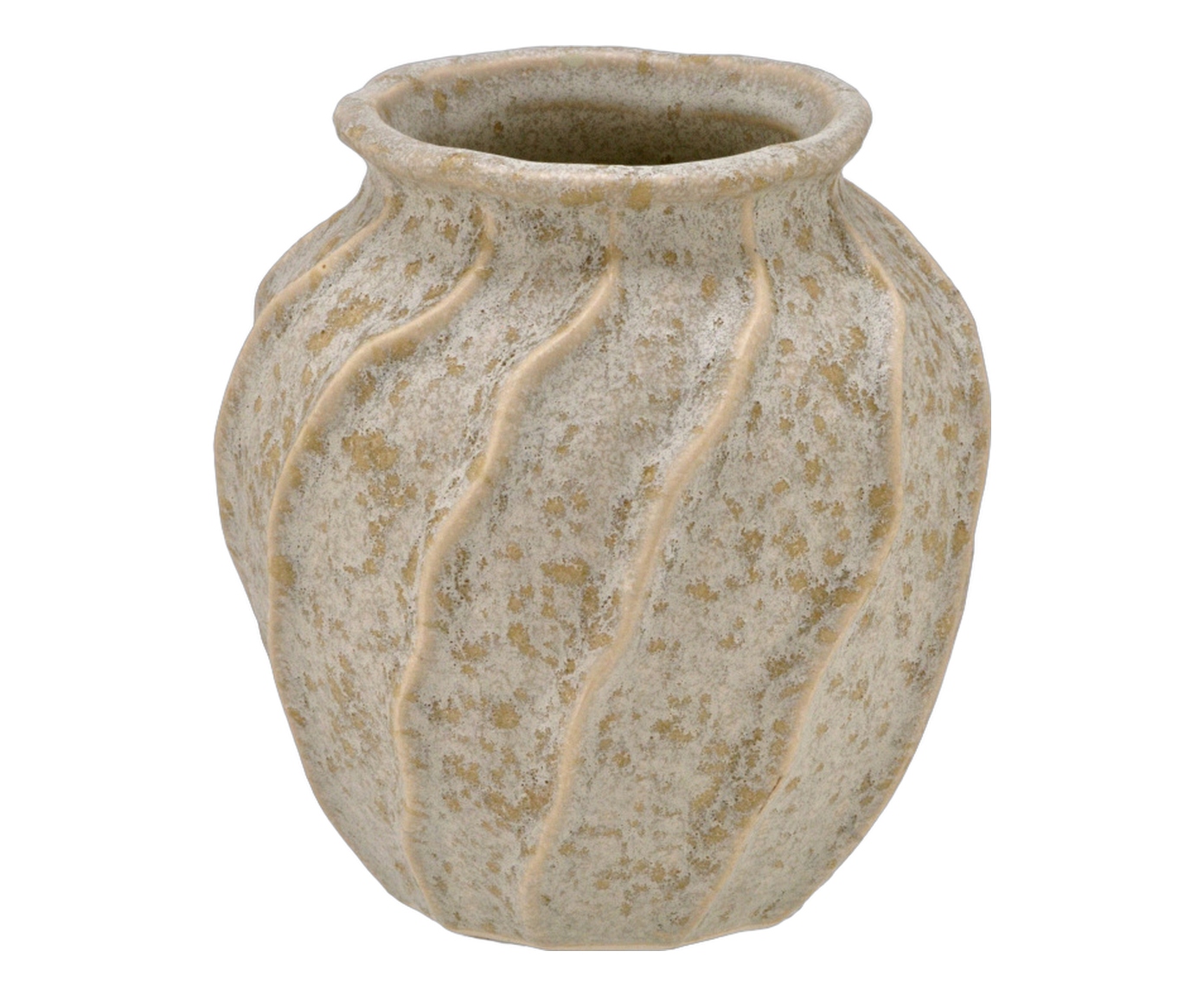 Vaso Decorativo Elyon Cinza e Marrom image number 0
