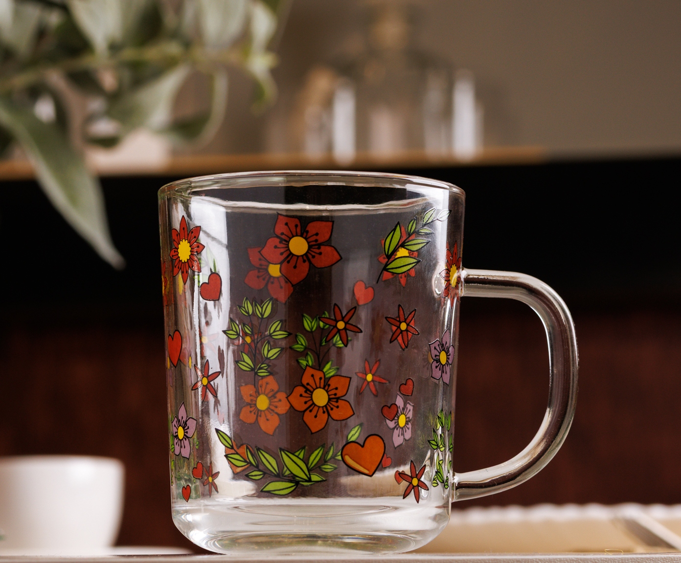 Jogo de Canecas Amor e Flor image number 4
