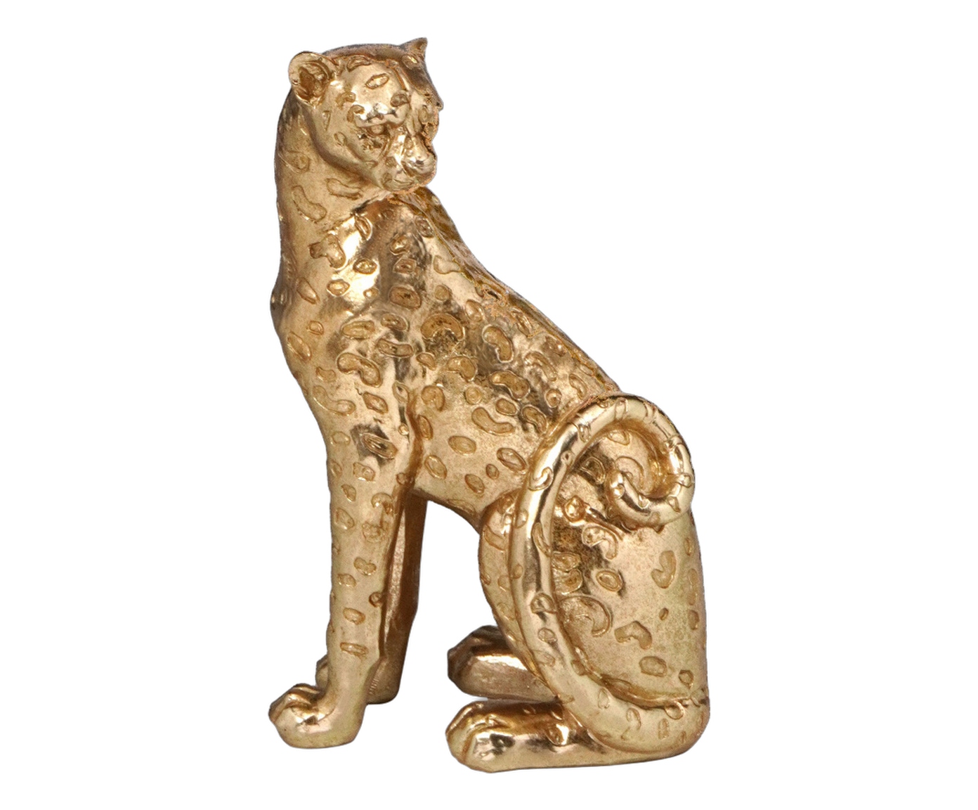 Leopardo Decorativo Zafirox Dourado image number 0