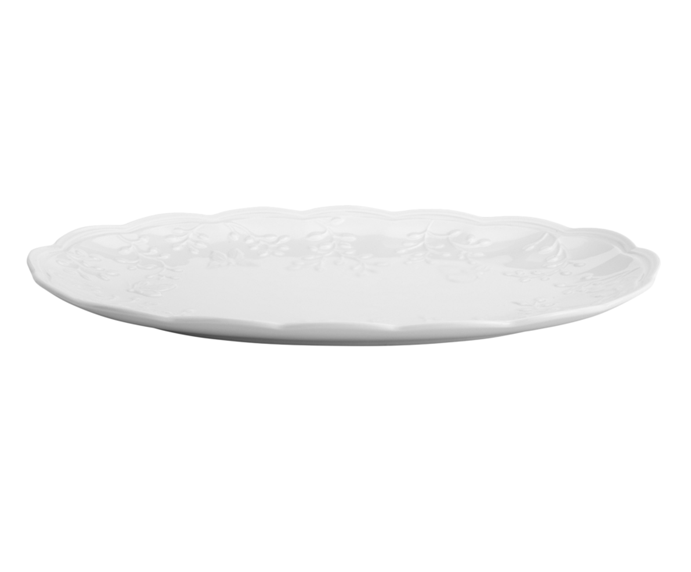 Travessa em Porcelana New Bone Butterfly Flower image number 2