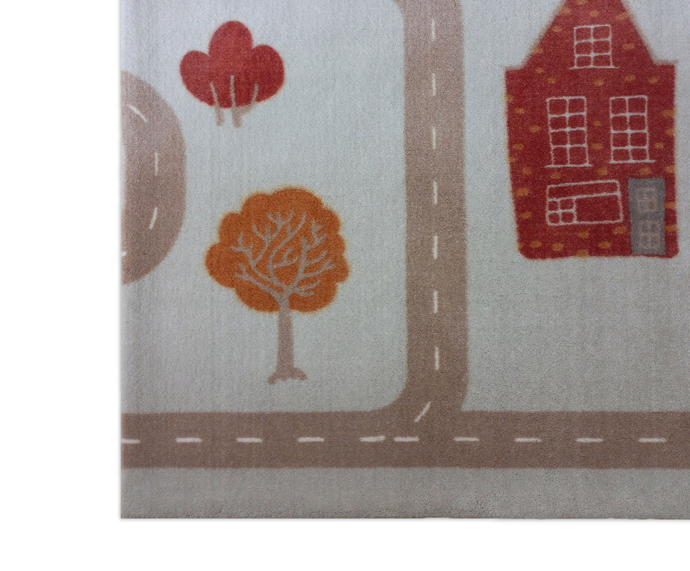 Tapete Moriah Cole&ccedil;&atilde;o Infantil Pista Carros - 150X150cm image number 3