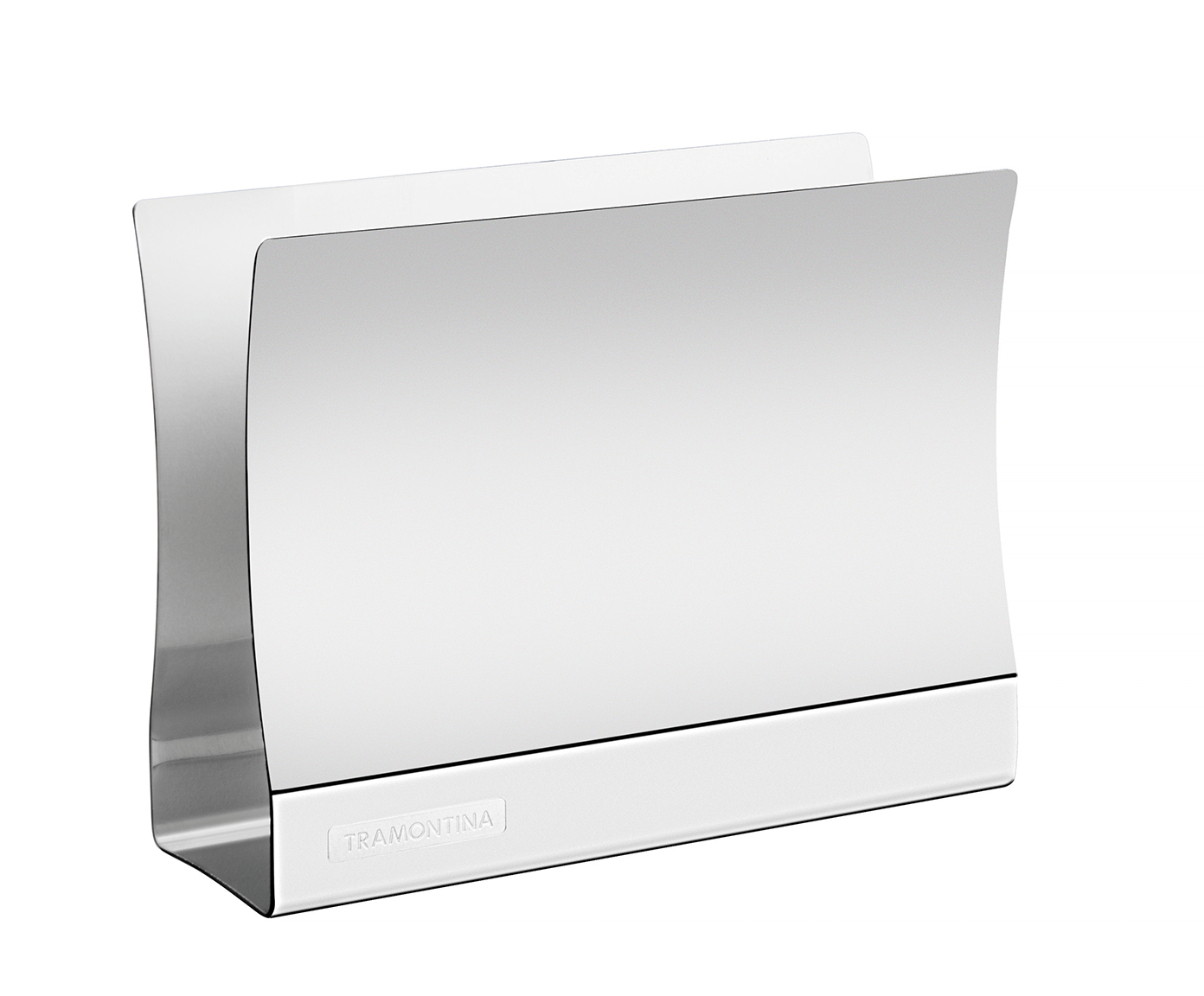 Porta Guardanapos em Inox Quadrata - image 0