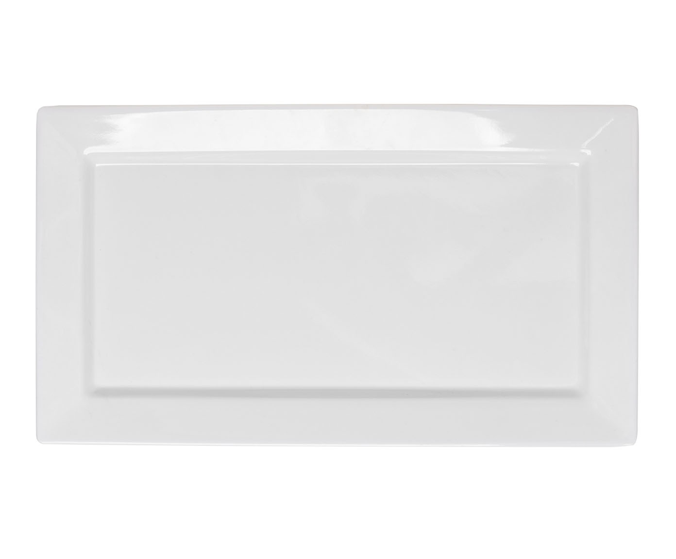 Travessa de Melamina Basic Branca - image 0